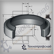 Грязесъёмник (100-110-7) SMA100 с металлическим каркасом