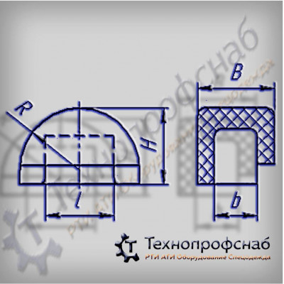 Амортизатор 12x7x8,4 R=7,4 насоса резиновый ПФ-3274 Амортизатор 12x7x8,4 R=7,4 насоса резиновый ПФ-3274