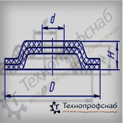 Диафрагма 50x5x10 клапана резинотканевая ПФ-1828 Диафрагма 50x5x10 клапана резинотканевая ПФ-1828