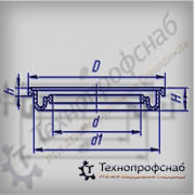 Диафрагма 500x410x475x56x12 резиновая кольцевая ПФ-2524