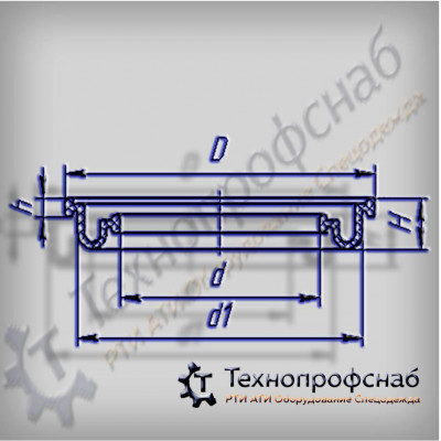 Диафрагма 500x410x475x56x12 резиновая кольцевая ПФ-2524 Диафрагма 500x410x475x56x12 резиновая кольцевая ПФ-2524