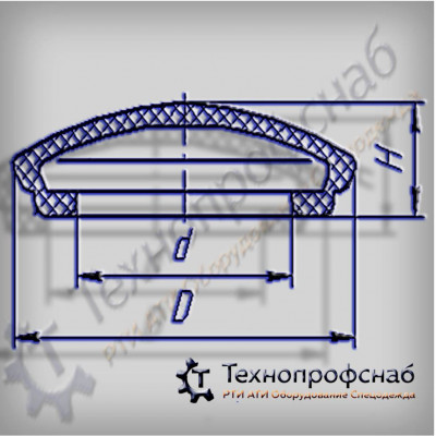 Кнопка 37x26x10 управления резиновая ПФ-1595 Кнопка 37x26x10 управления резиновая ПФ-1595