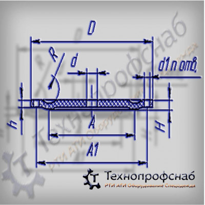 Мембрана 120x10x8x4x2 R=14 редукционного клапана плоская ПФ-4135 Мембрана 120x10x8x4x2 R=14 редукционного клапана плоская ПФ-4135
