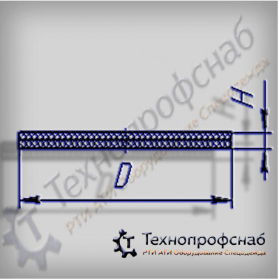 Мембрана 205x6 резинотканевая прямая ПФ-3920 Мембрана 205x6 резинотканевая прямая ПФ-3920
