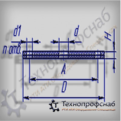 Мембрана 155x8x10x3 резинотканевая редукционного клапана ПФ-2839 Мембрана 155x8x10x3 резинотканевая редукционного клапана ПФ-2839