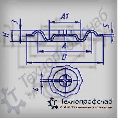 Мембрана 100x2x11 золотника насоса ПФ-3569 Мембрана 100x2x11 золотника насоса ПФ-3569