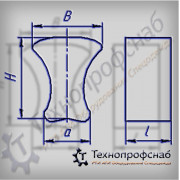 Резиновые 36x25 a=37 b=27 вкладыши ПФ-910