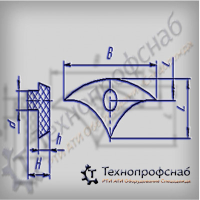 Специальное 8x29,7x14x8 резиновое уплотнение насоса ПФ-3095 Специальное 8x29,7x14x8 резиновое уплотнение насоса ПФ-3095