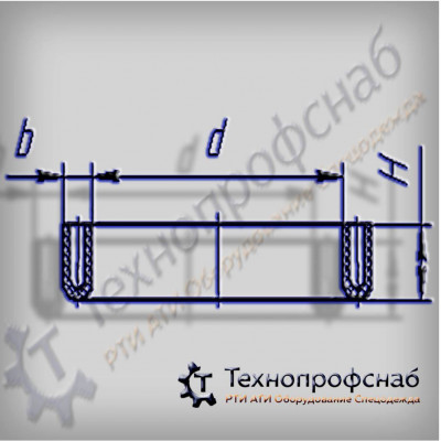 Уплотнение 150x6x15 грибовидной головки резиновое ПФ-1987 Уплотнение 150x6x15 грибовидной головки резиновое ПФ-1987