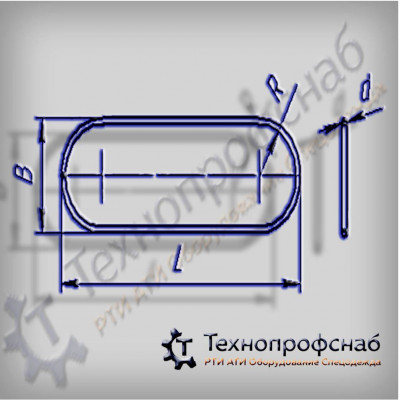 Уплотнение 85x3x50 R=25 кольцевое насоса шестеренчатого ПФ-3606 Уплотнение 85x3x50 R=25 кольцевое насоса шестеренчатого ПФ-3606