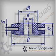Уплотнение 19,5x12,5x9,8x8 b=2 масляного фильтра двигателя резиновое ПФ-3109