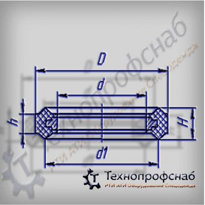 Уплотнение 130x107x118x16x12 штока поршня главного двигателя ПФ-3000 Уплотнение 130x107x118x16x12 штока поршня главного двигателя ПФ-3000
