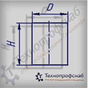 Вкладыш 100x120 резиновый ПФ-1466