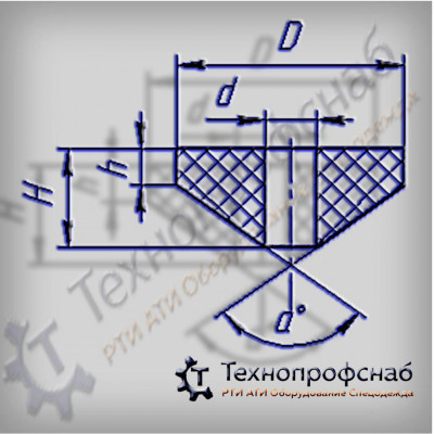 Вставка 8x2x3,5x2 угол=120 конусная редукционного клапана ПФ-3815 Вставка 8x2x3,5x2 угол=120 конусная редукционного клапана ПФ-3815