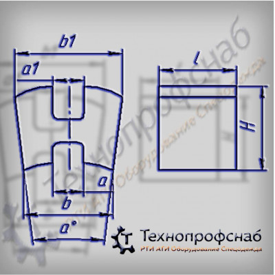 Вставка 25x20 муфты Н-образная ПФ-2973 Вставка 25x20 муфты Н-образная ПФ-2973