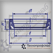 Манжета 362x330x317,4x20 3645 ПФ-3645
