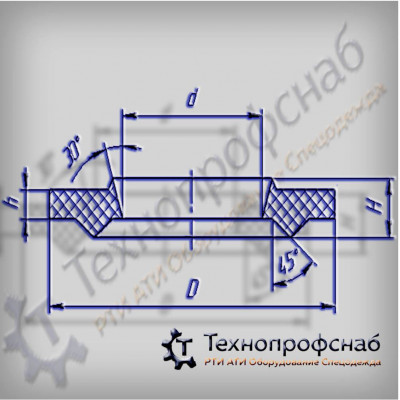 Манжета 75x44x9x6 для уплотнения вала стиральной машины ПФ-3661 Манжета 75x44x9x6 для уплотнения вала стиральной машины ПФ-3661
