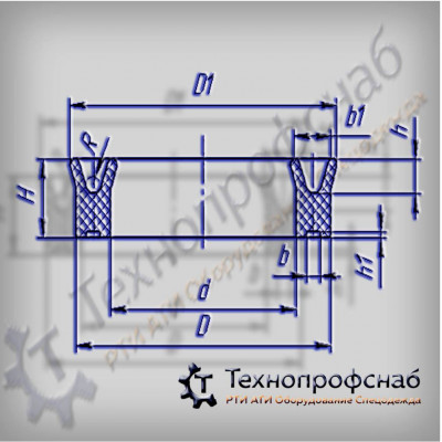 Манжета 130x110x7x2x15x6x0,5 R=1,5 каретки привода аппарели ПФ-3912 Манжета 130x110x7x2x15x6x0,5 R=1,5 каретки привода аппарели ПФ-3912