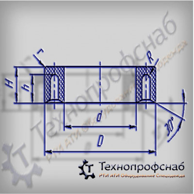 Манжета 20x14x4x3 R=0,5 клапана углекислотной установки ПФ-823 Манжета 20x14x4x3 R=0,5 клапана углекислотной установки ПФ-823