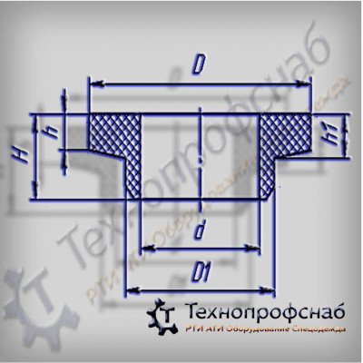 Манжета 29x22x19,5x6x2,5x3 компрессора ПФ-3906 Манжета 29x22x19,5x6x2,5x3 компрессора ПФ-3906