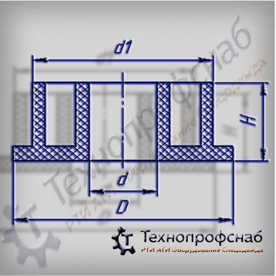Манжета 42x33x9x16 муфта резиновая ПФ-651 Манжета 42x33x9x16 муфта резиновая ПФ-651