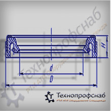 Манжета резиновая армированная для маслобукс