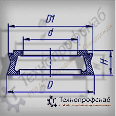 Манжета 26x25x16x7 резиновая электропогрузчика ПФ-2090 Манжета 26x25x16x7 резиновая электропогрузчика ПФ-2090