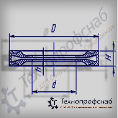 Манжета 212x192x6x2 резиновая фильтра смазочного масла ПФ-2626 Манжета 212x192x6x2 резиновая фильтра смазочного масла ПФ-2626
