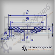 Манжета 225x16x15x12x200x7 резиновая редукционного клапана ПФ-1995