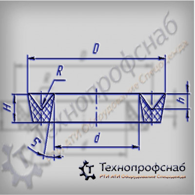 Манжета 80x58x10x5 R=1,5 скалки рулевой машины ПФ-4133 Манжета 80x58x10x5 R=1,5 скалки рулевой машины ПФ-4133