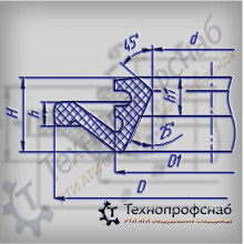Манжета уплотнительная дейдвудного устройства