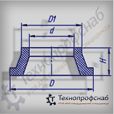 Манжета 35x25x21x8 уплотнительная насоса резиновая ПФ-1864 Манжета 35x25x21x8 уплотнительная насоса резиновая ПФ-1864