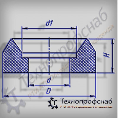 Уплотнение 13x9x6x5 резиновое клапана продувания ПФ-2754 Уплотнение 13x9x6x5 резиновое клапана продувания ПФ-2754