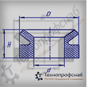 Кольцо 47х36х8 с проточкой ПФ-2415
