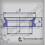 Кольцо 390х360х24 уплотнительное переходное ПФ-2192