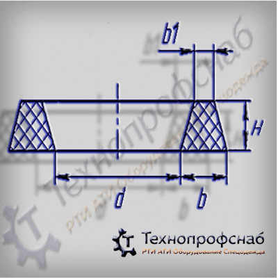 Кольцо 121х6х7х5 крышки фильтра ПФ-4170 Кольцо 121х6х7х5 крышки фильтра ПФ-4170