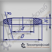 Кольцо 40х22х11,5 R60 масляного фильтра ПФ-3743
