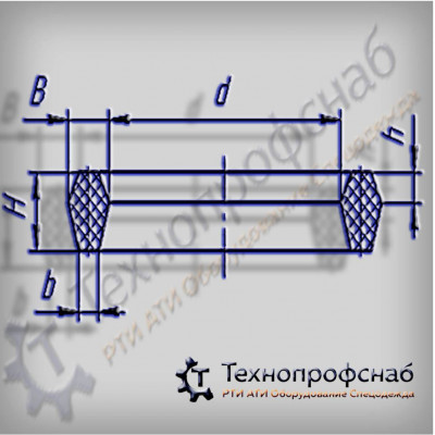 Уплотнение 307х14х4х10х8 ромбовидное ПФ-3506 Уплотнение 307х14х4х10х8 ромбовидное ПФ-3506